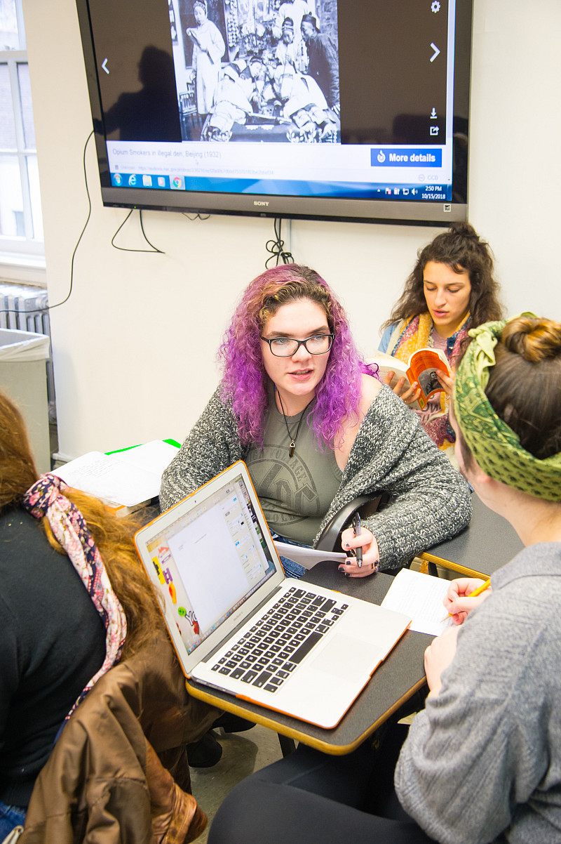 Students with Laptop