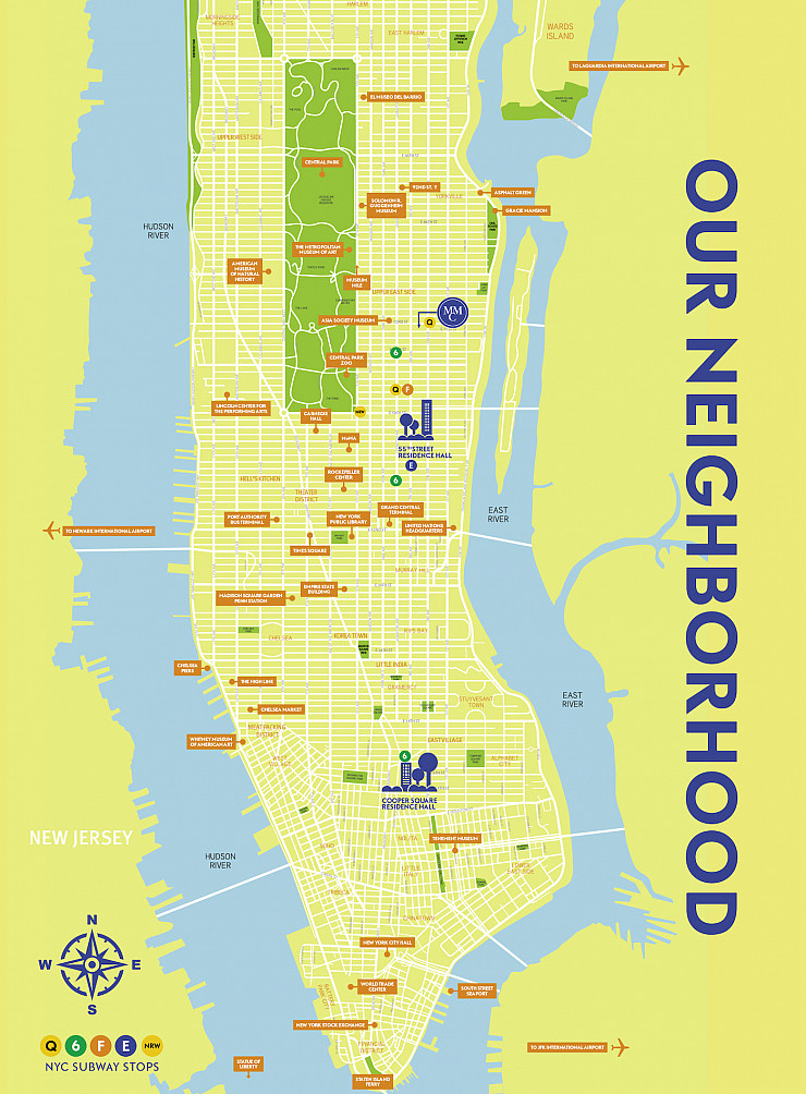 Marymount Manhattan College Map