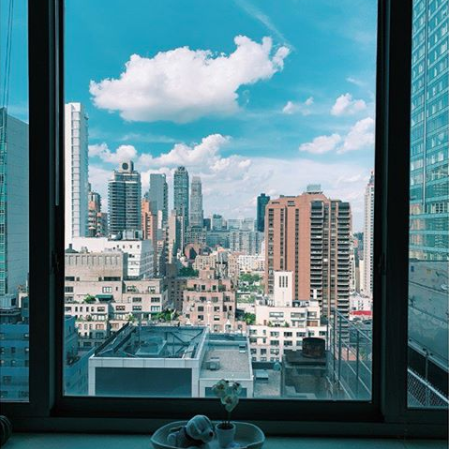 The view from the Residence Hall