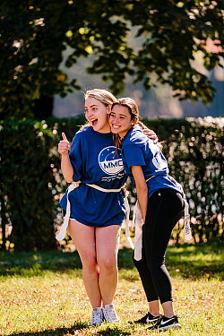 Students at Homecoming 2019